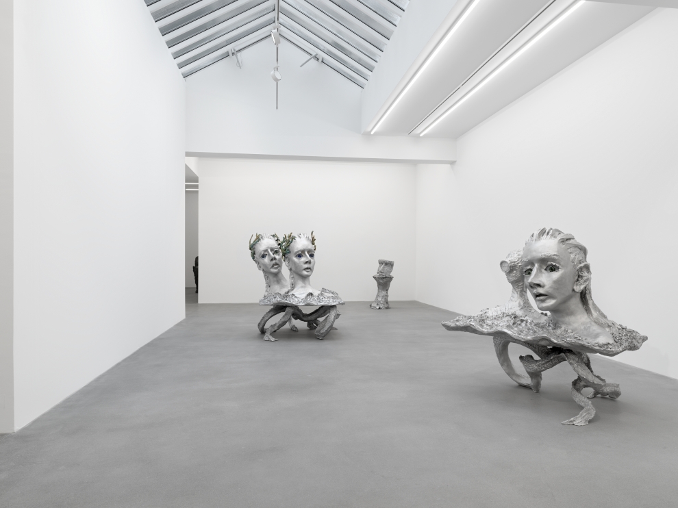 Installation view of Jean-Marie Appriou sculpture exhibition